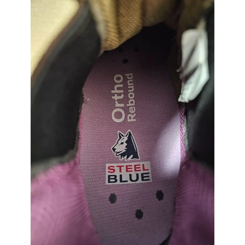 Steel Blue® (Women's 8) Hobart™ PR Met-Guard Pull-On Steel-Toe Work Boots - $220